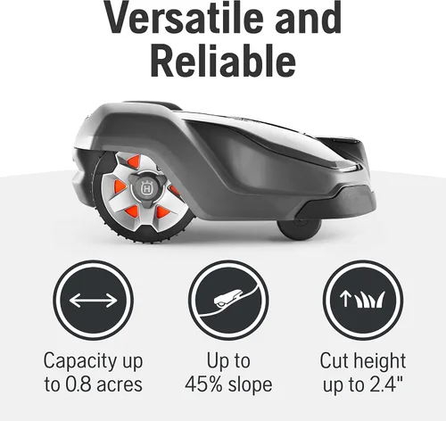 Miniatura 4 de Husqvarna Automower 430X - Cortacésped robótico con navegación asistida por GPS, cortacésped automático con autoinstalación y tecnología de corte