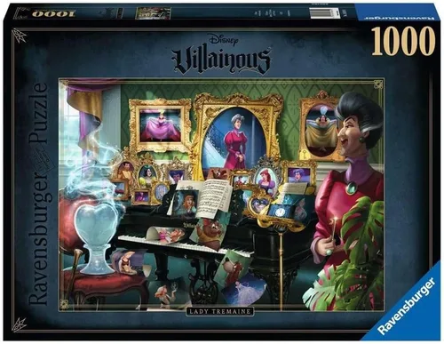 Miniatura 8 de Ravensburger Disney Villainous: LadyTremaine y Figurine - Rompecabezas de 1000 piezas para adultos - 12001126 - Herramientas hechas a mano
