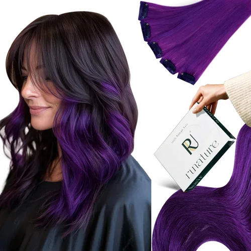 Miniatura 23 de RUNATURE Extensiones de cabello humano con punta en I Tip de 18 pulgadas, extensiones de cabello natural Remy para mujer, extensiones de cabello