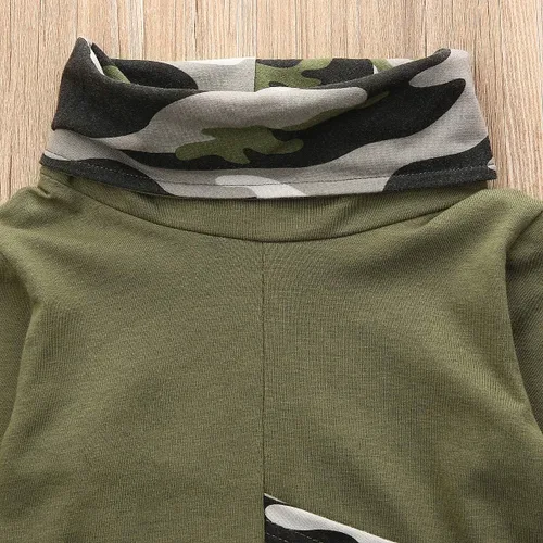 Miniatura 6 de Baoshi1 - Traje de chándal para recién nacidos con capucha manga larga informal ropa de primavera y otoño