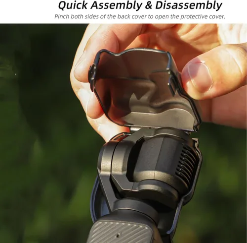 Miniatura 4 de Bolsillo 3 Lente Capucha Cubierta Gimbal Cámara Protector Parasol Cubierta para DJI OSMO Pocket 3