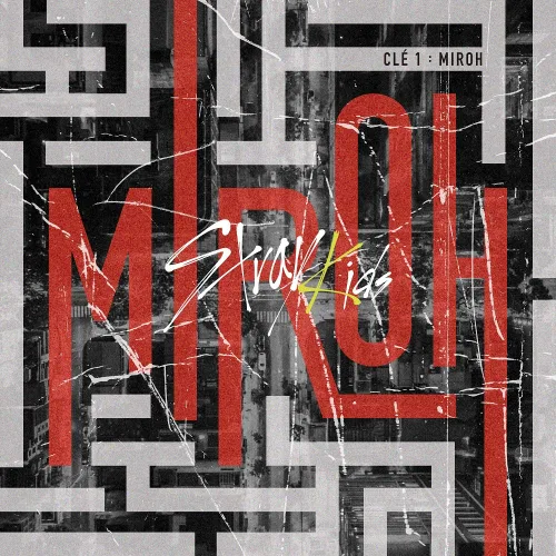 Stray Kids - Clé 1: MIROH [Standard-Clé 1 ver.] 1CD + Fotobook + 3QR Photocard+Prepedido Beneficio+Póster Plegado + Doble Lado Extra Photocards Set