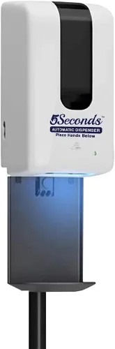 Miniatura 7 de Dispensador automático de jabón sin contacto de 33.8 fl oz, dispensador de desinfectante de manos para montaje en pared, dispensador de jabón