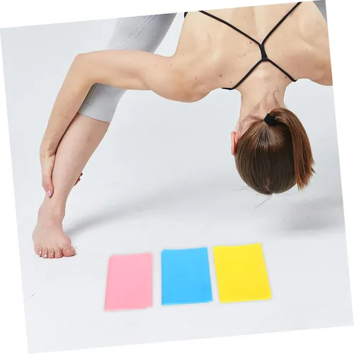 Miniatura 9 de KOMBIUDA 3pcs Fitness Resistance Bands Elastic Exercise Stretch Bands for Legs Arms Back Training Lightweight Pilates Yoga Workout Pull Up