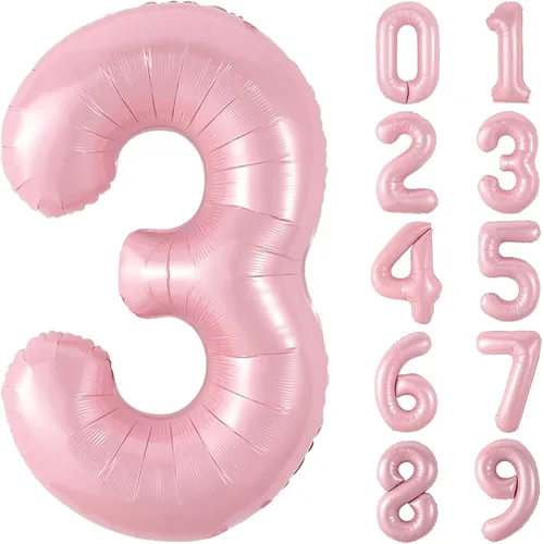 Miniatura 91 de Decoración de Cumpleaños de Sirena Globos de Lámina de Números Grandes de Sirena para Niñas Bajo el Mar Tema de Sirena Baby Shower Recuerdos