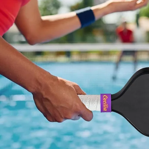 Miniatura 6 de 2 bandas de nombre personalizadas de paleta de pickleball, accesorios personalizados de paleta de pickleball para cinta de agarre seguro, bandas