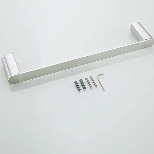 Miniatura 5 de RANDOM Toallero de 18 pulgadas, espejo cromado, accesorios de baño, toallero para baño, cocina, barra de toalla de acero inoxidable SUS304