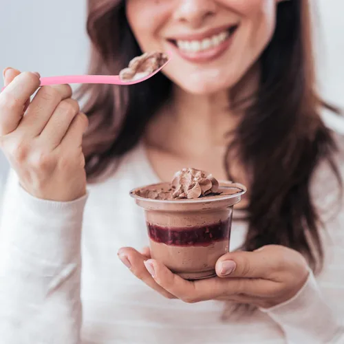 Miniatura 6 de 400 cucharas de postre desechables para degustación, mini cucharas de plástico para muestras de helado para tazas de postre en miniatura, muestreo