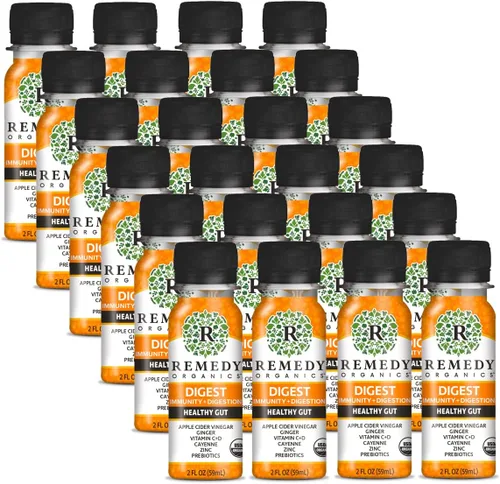 Miniatura 12 de Remedy Organics Immunity Plus Shot, Digest paquete de 12 Aumenta la energía, la función cerebral, la desintoxicación y el metabolismo