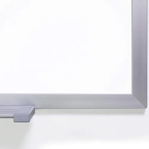 Miniatura 3 de Ghent Pizarra magnética de porcelana con marco de aluminio, 2'H x 3' W