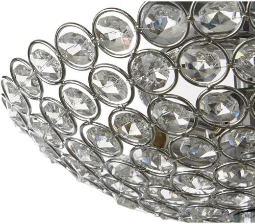 Miniatura 8 de Home Decorators Barclay - Soporte empotrado de 2 luces cromado y cristal