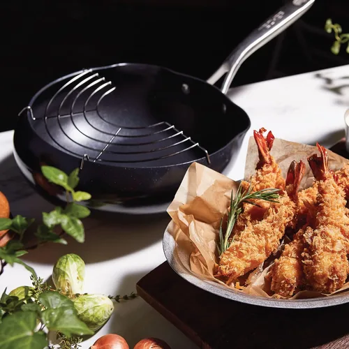 Miniatura 9 de TECHEF - Goody Pan - Sartén Wok - Sin PFOA, apta para lavavajillas y horno, fabricada en Corea (11 pulgadas)
