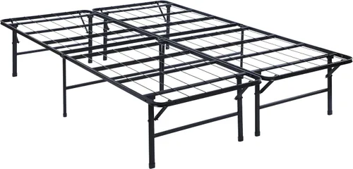 Miniatura 10 de Coaster Home Furnishings Mabel 305957T - Marco de cama de metal plegable de acero resistente de 14 pulgadas de alto, tamaño individual, color negro