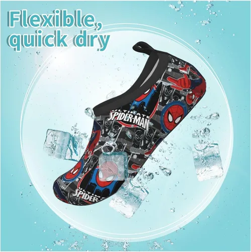Miniatura 5 de FANSUN Favorite Superheros - Zapatos de agua para niños ligeros antideslizantes descalzos de secado rápido para deportes piscina playa piscina