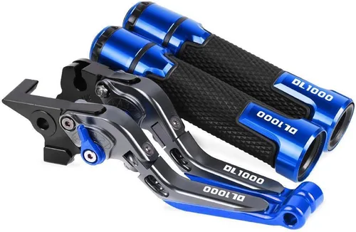 Miniatura 15 de Motocicleta para Suzuki DL1000 V-Strom 2002 2003 2004 2005 2006-2016 Frenos de motocicleta Barra de acoplamiento Palancas de embrague de freno Negro1