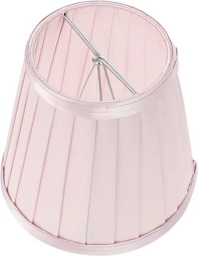 Miniatura 11 de Beaupretty Pantalla de lámpara pequeña para lámparas de mesa y luz de pie con clip de repuesto para pantalla de tela, cubierta de luz, color beige