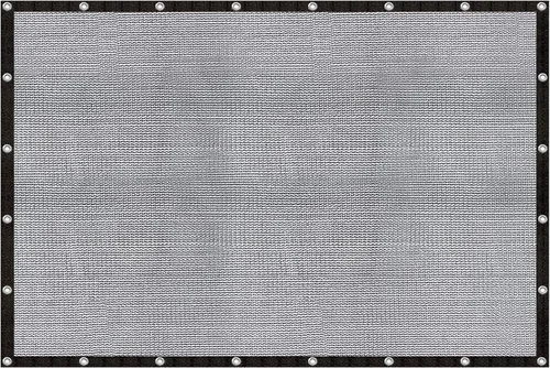 Miniatura 22 de Cool Area 60-70% - Lona de malla de 10 x 20 pies con ojales, malla para patio, toldo, jardín, porche, invernadero, piscinas, camión volquete