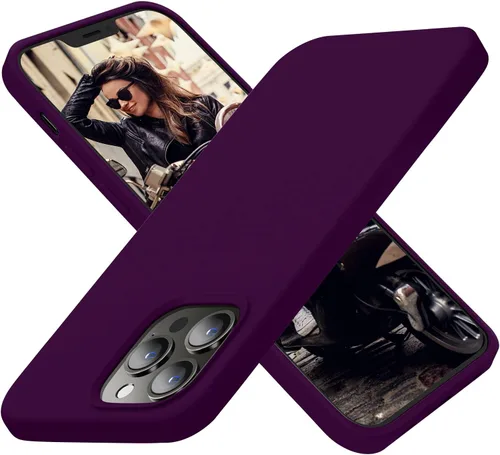 Miniatura 31 de Cordking Funda diseñada para iPhone 13 Pro, Funda Protectora de Teléfono de Silicona Ultra Delgada Resistente a Golpes