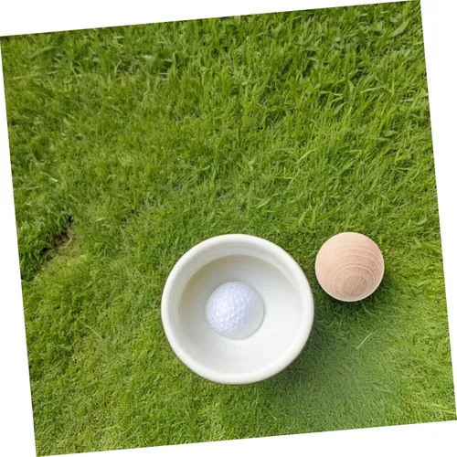 Miniatura 9 de TOYANDONA Juego de 5 bolas de madera para croquet para juegos de césped al aire libre, bolas de madera maciza resistentes para patio trasero
