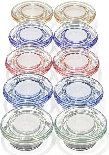 Miniatura 15 de Qualsen Imanes para nevera, 20 imanes para refrigerador, pequeño imán para pizarra blanca, mini imán lindo para refrigerador, casillero, pizarra 10