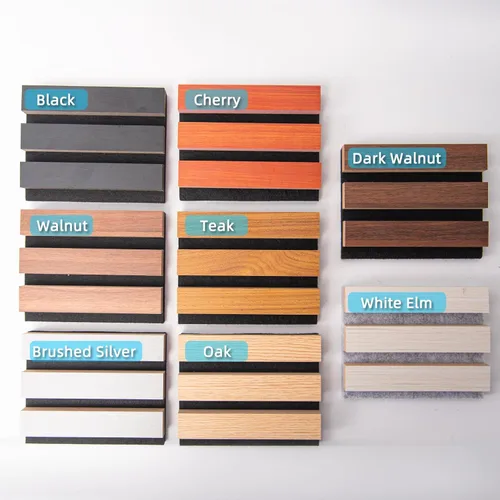 Art3d Paneles acústicos de listones de madera para decoración elegante y reducción de ruido, panel texturizado 3D para techo y pared, paquete de