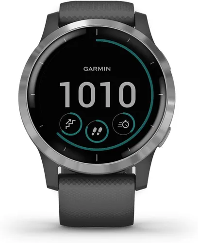 Miniatura 2 de Reloj inteligente Garmin 010-02174-01 vivoactive 4 con GPS, características de música, monitoreo de energía corporal, entrenamientos animados