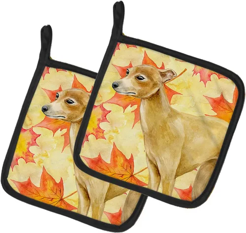 Miniatura 211 de Caroline's Treasures BB9655PTHD - Juego de soportes para ollas de cocina resistentes al calor, almohadillas calientes para horno, 7 1/2 x 7 1/2