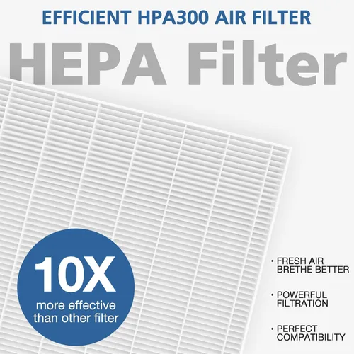 Miniatura 3 de Filtro de repuesto HEPA HPA300 para purificadores de aire Honeywell serie HPA300 HPA300 HPA300VP HPA304 HPA3300, reemplaza HRF-R3