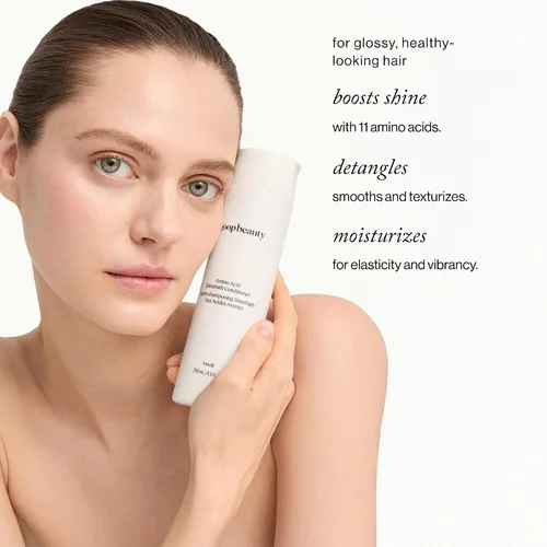 Miniatura 2 de goop Beauty Acondicionador de aminoácidos Hidratante y desenredante para cabello brillante y suave Aceite de coco y proteína de guisantes