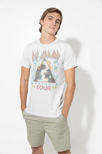 Miniatura 3 de Def Leppard 1980s Heavy Hair Metal Band Rock & Roll Hysteria '88 Camiseta para adultos