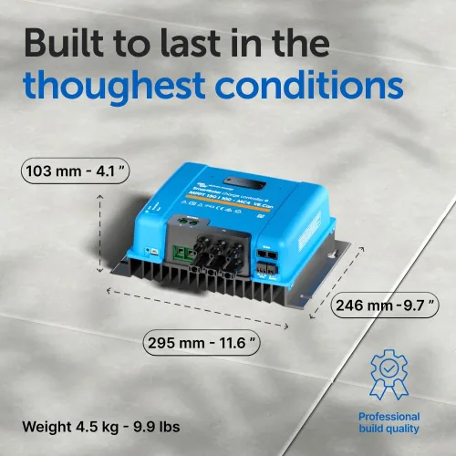 Miniatura 3 de Victron Energy SmartSolar MPPT MC4 Compatible VE. Can Controlador de Carga Solar (Bluetooth) - Controladores de Carga para Paneles Solares - 150V