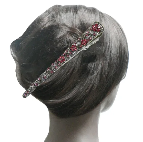 Miniatura 5 de NM110-2-6d1 - Juego de 6 pinzas de metal resistentes para el cabello para mujeres y niñas