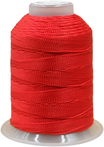 Miniatura 8 de Cuerda de seda torcida de poliéster de 0.039 in, 240 yardas, hilo de 3 capas para manualidades, macramé, colgantes, joyas, pulseras de la amistad