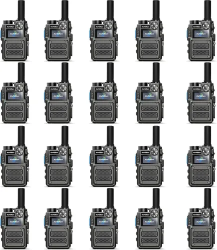 Miniatura 20 de Walkie Talkies de largo alcance ilimitado gratuito de por vida para adultos, radios bidireccionales rápidas 4G LTE PoC de larga distancia