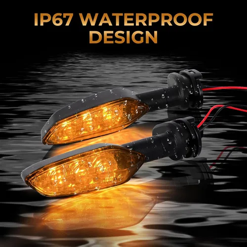 Miniatura 3 de Luces de señal de giro para motocicletas, compatibles con Yamaha YZF R6 R1 R3 R7 MT09 MT07 Tenere 700 XJ6 Tracer 900 FZ25 FZ6 FZ1 MT-03