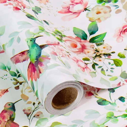 Miniatura 23 de Yarcony Papel de regalo reversible de boda, papel de regalo con temática de corazón, estampado creativo de amor y lazo, envoltura de regalo