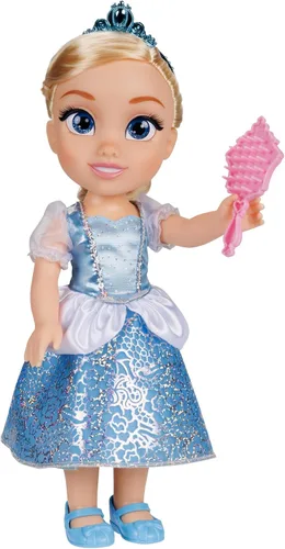 Miniatura 15 de Muñeca Disney Princess, mi amiga, Ariel de 14 pulgadas de alto. Incluye traje extraíble, tiara, zapatos y cepillo
