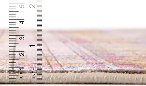 Miniatura 4 de Unique Loom Deepa Collection - Alfombra rectangular de 2 pies x 3 pies, color azul