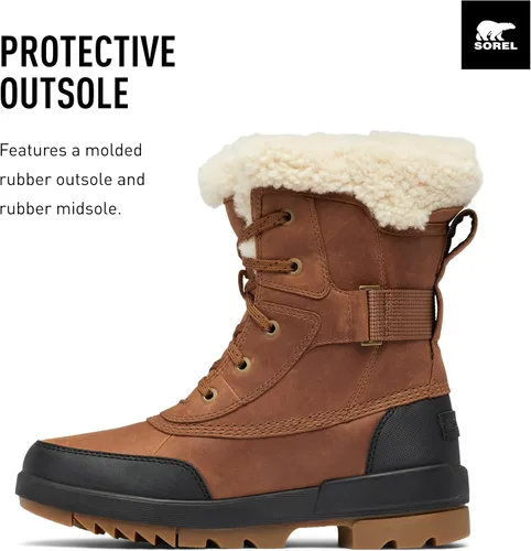 Miniatura 3 de SOREL Botas Tivoli IV Parc para mujer, botas de invierno de cuero impermeables