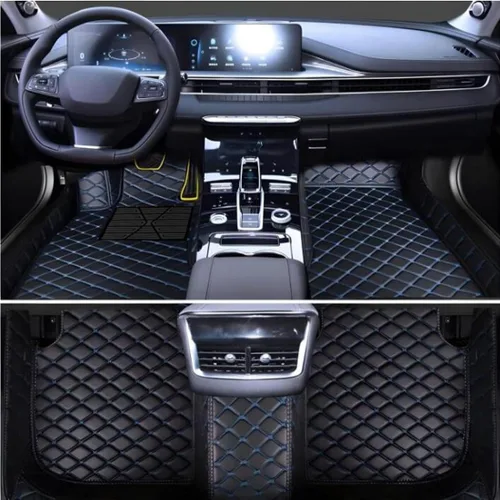 Miniatura 4 de MAEVEN Alfombrillas de cuero personalizadas para automóvil, compatibles con sedanes, autos deportivos, SUV, camiones, protección de cobertura