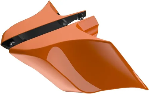 Miniatura 42 de Advanblack Barracuda - Cubiertas laterales estiradas plateadas (brillantes), paneles extendidos para Harley Touring Street Glide Road Glide Electra