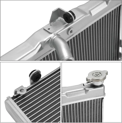 Miniatura 4 de XMT-MOTO Enfriador de enfriamiento del radiador para Yamaha FZ07 2015-2017, MT07 Tracer 2016-2019