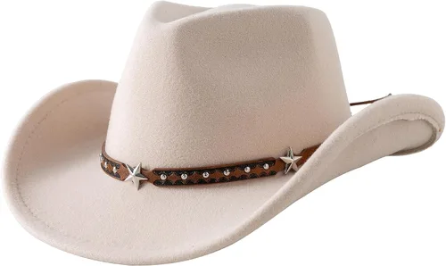 Miniatura 2 de Jastore Sombrero de vaquero para bebés y niños pequeños Sombrero de vaquera para bebés pequeños Sombrero de vaquero infantil Sombrero de vaquero