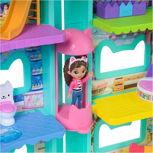 Miniatura 4 de DREAMWORKS GABBY'S DOLLHOUSE: Gabby's Cat Dollhouse, figura inspirada en películas y accesorios, juguetes para niños y niñas a partir de 3 años