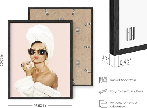Miniatura 3 de HAUS AND HUES Audrey Hepburn Arte de pared de Vogue Póster de Audrey Hepburn Arte de pared de Hollywood Impresiones de arte de mujeres famosas