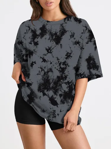 Miniatura 33 de Trendy Queen - Camisetas de entrenamiento de moda para mujer, camisetas atléticas de manga corta para verano y primavera, disponibles en tallas