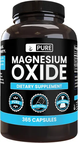 Miniatura 6 de Pure Original Ingredients Óxido de magnesio, (100 cápsulas) siempre puro, sin aditivos ni rellenos, verificado por laboratorio