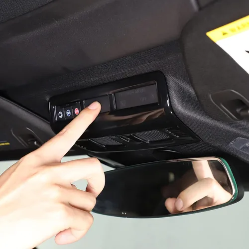 Miniatura 5 de Daeiclru Cubierta de luz de lectura superior para automóvil, compatible con Chevrolet Corvette C8 2020-2023, accesorios de cubierta de lámpara