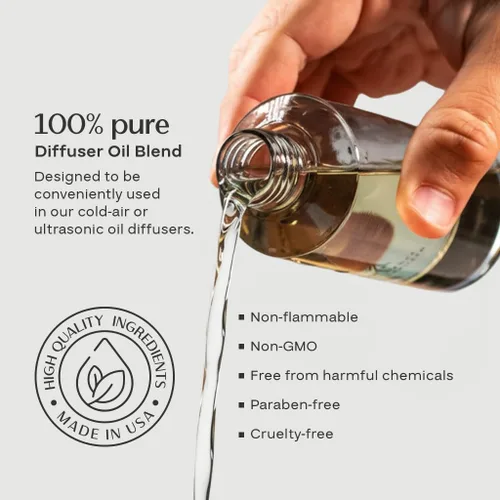 Miniatura 4 de AromaPlan Hotel Scents White Tea & Thyme, 5 onzas líquidas (5.0 fl oz), aceite difusor de aroma y fragancia de hotel de lujo para el hogar, aceite