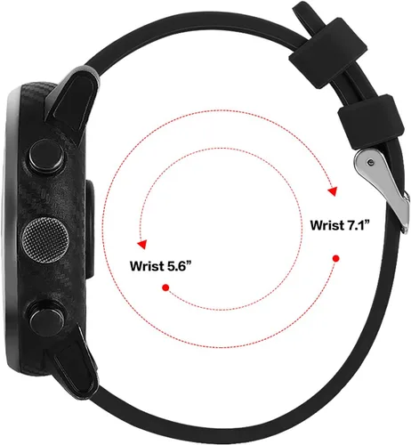 Miniatura 4 de FitTurn Paquete de 6 correas compatibles con Huawei Honor Magic Watch 2 de 1.811 in de repuesto de 0.866 in, correa de liberación rápida, Seis